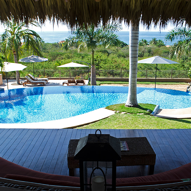 Picture on Pool in Casa Troncones